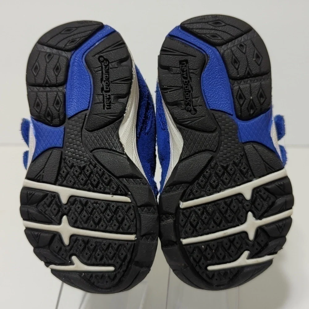 New Balance 888 blue suede sneakers toddler size 4 EU 20 - Picture 7 of 9